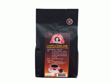 กาแฟคั่ว-บด โรบัสต้า แท้ ขนาด 500 กรัม
